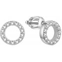 Beneto Silver shiny earrings AGUP1461S