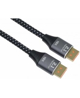 PREMIUMCORD-kaapeli DisplayPort 2.1, 16K@60Hz, 8K@120Hz, 2m
