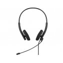 Sandberg 126-46 austiņas un brīvroku komplekts Vadu Birojs / zvanu centrs USB Veids-C Melns Sandberg 126-46 austiņas un brīvroku komplekts Vadu Birojs / zvanu centrs USB Veids-C Melns