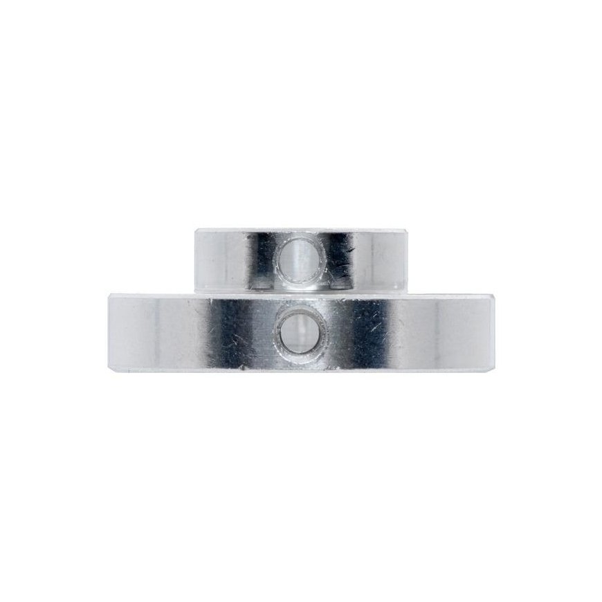 Justpi Pololu universal aluminum mounting hub for 8mm shaft M3 holes - 2 pieces – 3