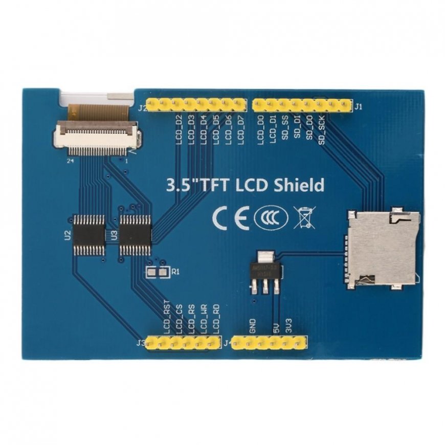 Arduino 3.5" TFT Spalvotas Ekranas (320x480px) – 2