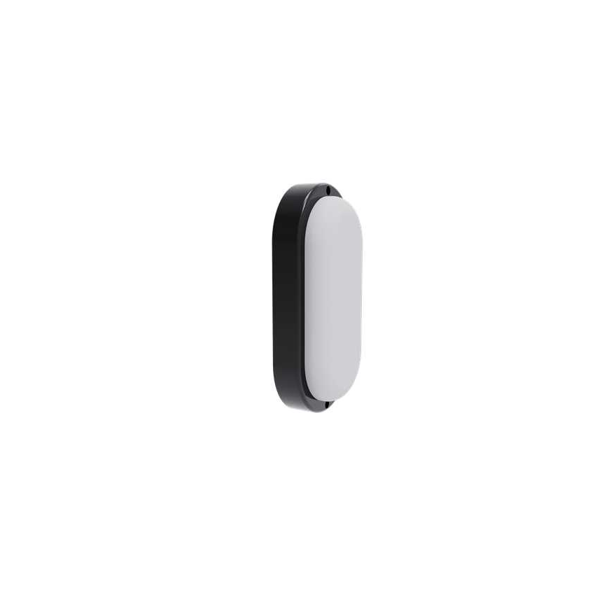 Riian soikea LED-valaisin 12W 4000K IP65 Eurolight Musta – 2