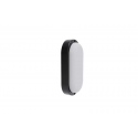 Riga oval LED šviestuvas 12W 4000K IP65 Eurolight Juodas Riga oval LED šviestuvas 12W 4000K IP65 Eurolight Juodas