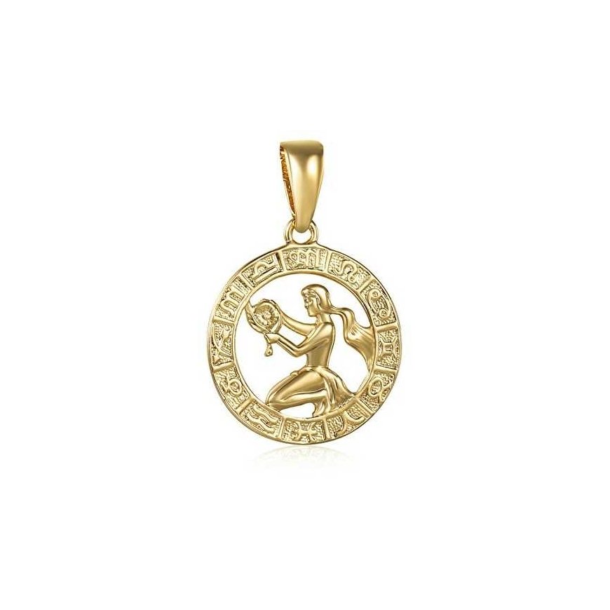 JVD Gold-plated pendant Virgo SVLP0713XH2GOPA
