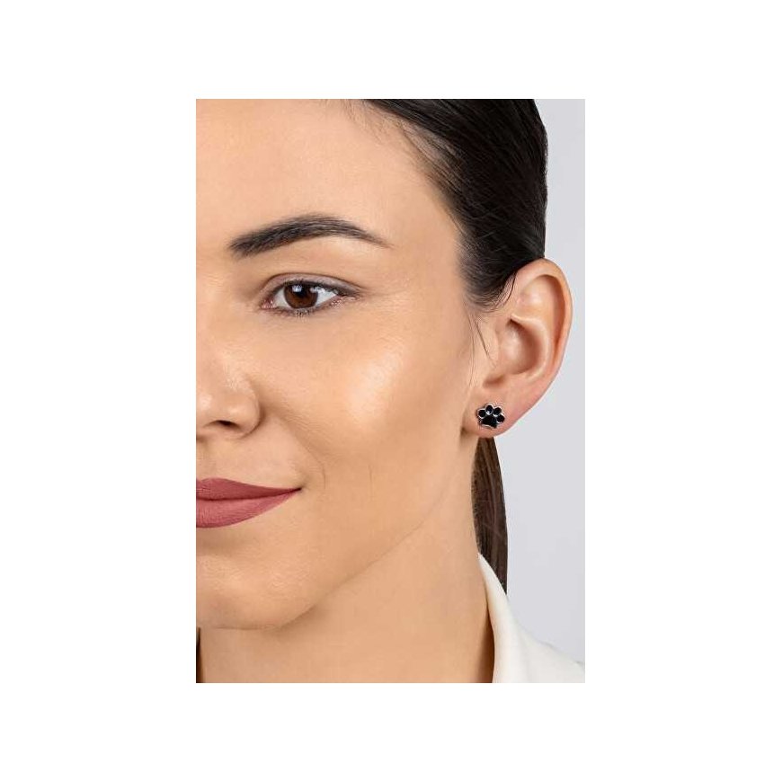 Brilio Silver Matching Silver Earrings Paws EA1100WBC