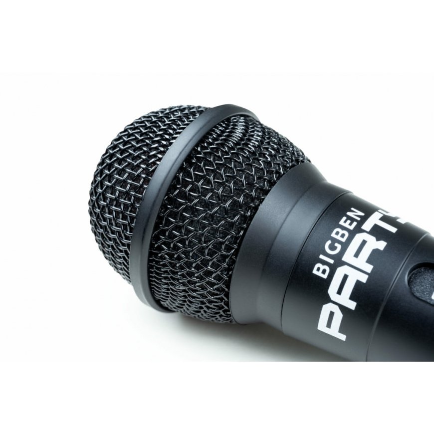 Bigben Interactive PARTYMIC mikrofons Melns Karaoke mikrofons – 3
