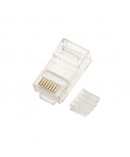 Extralink EX.11595 laido jungtis RJ-45 Permatomas
