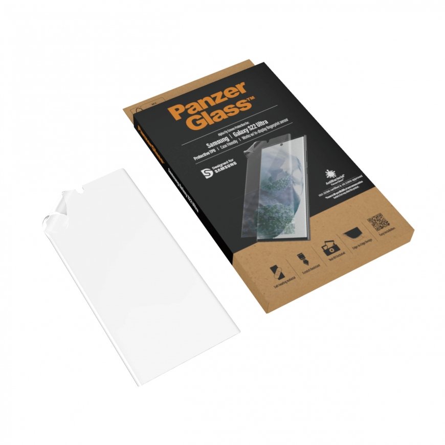 PanzerGlass ® AlphaFly Samsung Galaxy S22 Ultra | Screen Protector – 5