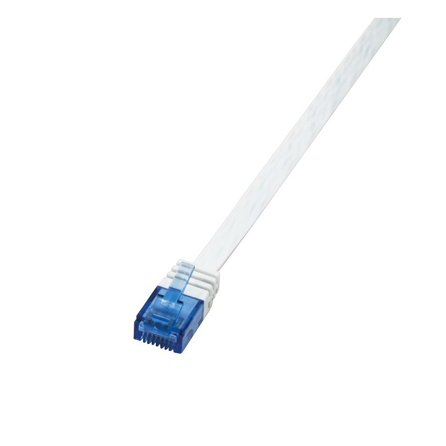 LogiLink 0.5m Cat6 U/UTP RJ45 verkkokaapeli Valkoinen 0,5 m U/UTP (UTP)
