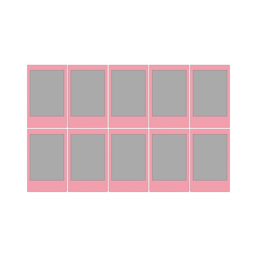 Fujifilm Instax Mini Pink Lemonade momentinio vaizdo juosta 10 vnt 54 x 86 mm – 2