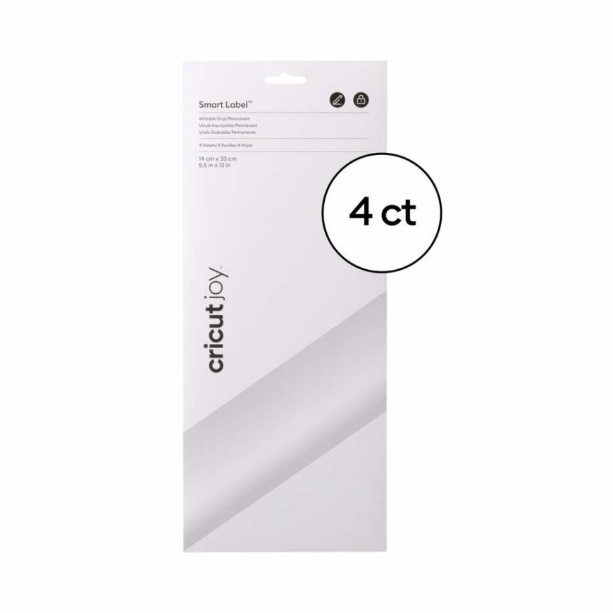 Cricut Smart Label kleebisetikett Püsifilter Valge 4 tk