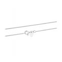 Beneto Exclusive Beneto exclusive Anker silver thin bronze chain AGS1099 CH RG Beneto Exclusive Beneto exclusive Anker silver thin bronze chain AGS1099 CH RG