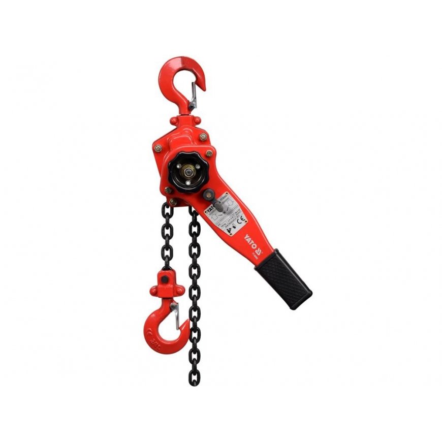 Yato YT-58962 mekaaninen nostin 750 kg 1,5 m Punainen