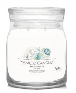Yankee Candle Baby Powder восковая свеча Цилиндр Миндаль Белый 1 шт