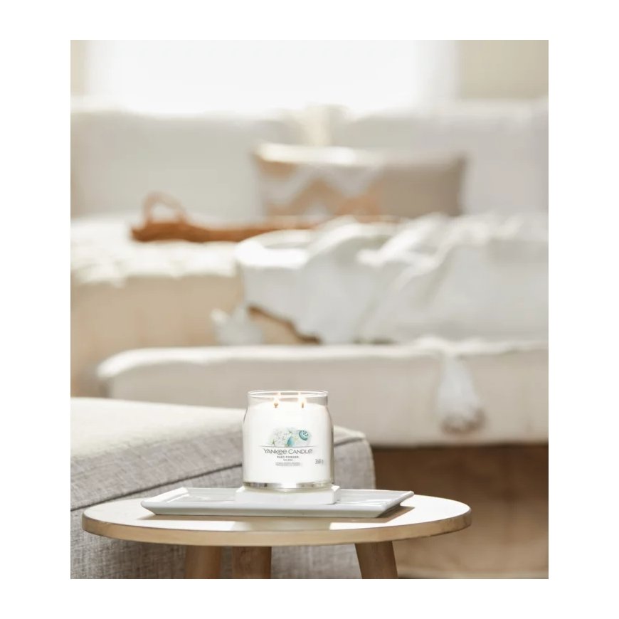 Yankee Candle Baby Powder восковая свеча Цилиндр Миндаль Белый 1 шт – 3