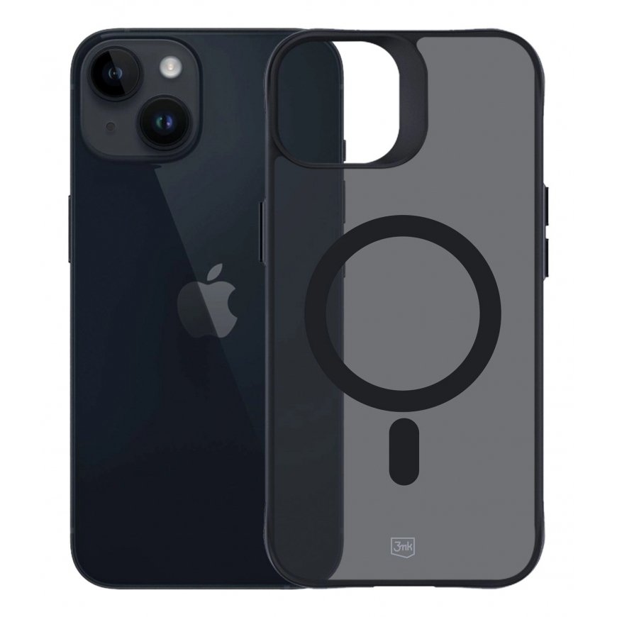 3MK Smoke MagCase mobile phone case 15.4 cm (6.06") Cover Grey – 2