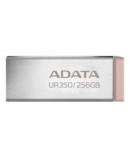 ADATA UR350 USB atmintukas 256 GB USB A tipo 3.2 Gen 1 (3.1 Gen 1) Ruda, Nerūdijančiojo plieno