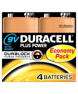 Duracell Plus Power Батарейка одноразового использования 9V Щелочной