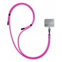 3MK EasyClip rihm Mobiiltelefon Nailon, Tsink Must, Roosa