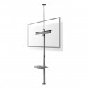 Nedis TVSM5750BK TV-kiinnike 177,8 cm (70") musta, Hopea Nedis TVSM5750BK TV-kiinnike 177,8 cm (70") musta, Hopea