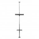 Nedis TVSM5750BK televizora stiprinājums 177,8 cm (70") Melns, Sudrabs Nedis TVSM5750BK televizora stiprinājums 177,8 cm (70") Melns, Sudrabs