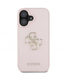 Guess Grained Big 4G Logo Small Classic Logo Protective cover for Apple iPhone 16