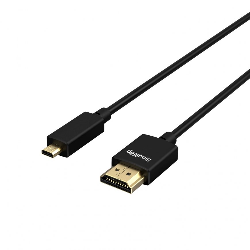 SmallRig 4795 HDMI cable 1 m HDMI Type D (Micro) HDMI Type A (Standard) Black – 2