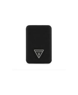 Guess PU Grained Triangle Logo MagSafe Powerbank 5000mAh Black