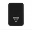 Guess PU Grained Triangle Logo MagSafe Powerbank 5000mAh Black