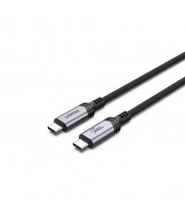 UNITEK C14110GY-2M USB kabelis USB 3.2 Gen 1 (3.1 Gen 1) USB C Melns