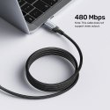UNITEK C14110GY-2M USB kabelis USB 3.2 Gen 1 (3.1 Gen 1) USB C Melns UNITEK C14110GY-2M USB kabelis USB 3.2 Gen 1 (3.1 Gen 1) USB C Melns