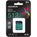 ADATA Premier Pro 512 GB SDXC UHS-I Klass 10 ADATA Premier Pro 512 GB SDXC UHS-I Klass 10