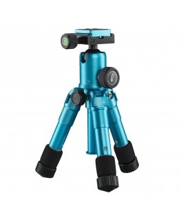 Mantona 21184 tripod Digital/film cameras 3 leg(s) Blue