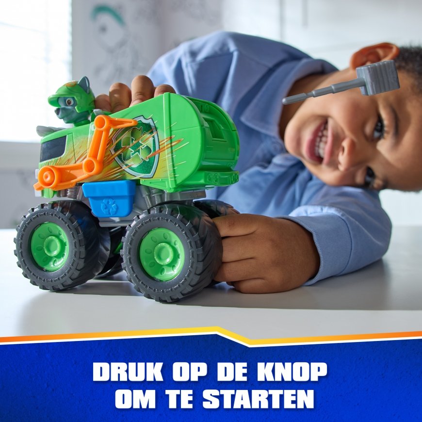 PAW Patrol Rescue Wheels Rocky’s Recycle Truck – 5