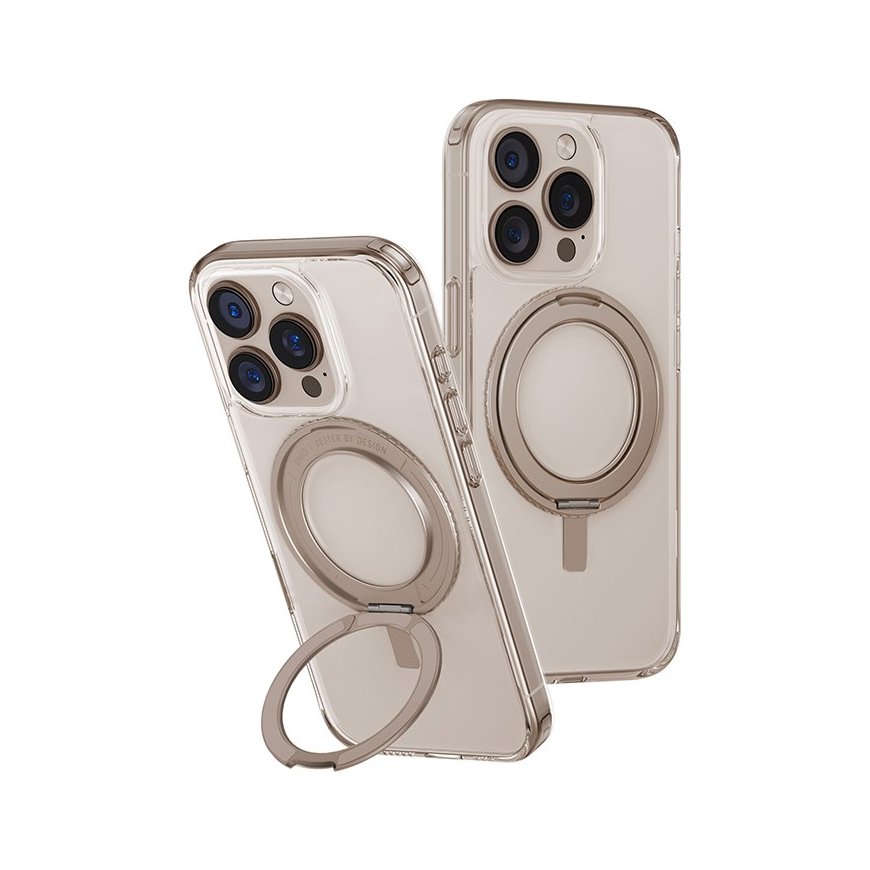 Case UNIQ Swivix for iPhone 16 Pro 360 Rotating Kickstand gold – 2