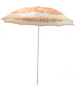 Sodo skėtis 1,7 m Poly oranžinis PATIO