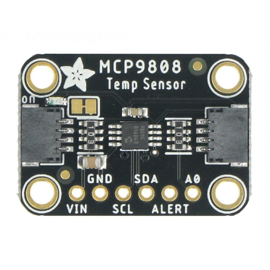 Erittäin tarkka digitaalinen lämpötila-anturi, MCP9808, I2C, STEMMA QT/Qwiic, Adafruit 5027 – 2