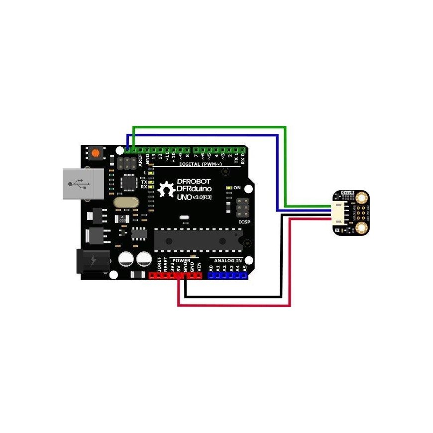 DFRobot TCS34725 RGB-väritunnistin Arduinolle – 5