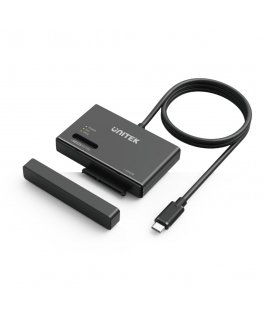 UNITEK S1232A01-EU tallennusaseman kotelo SSD-kotelo musta M.2/2.5"/3.5"