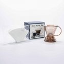 Clever Dripper - L 500ml Permatomas ruda + 100 filtrų Clever Dripper - L 500ml Permatomas ruda + 100 filtrų