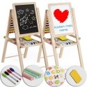 Put together a double-sided drawing board or Ricokids accessories
