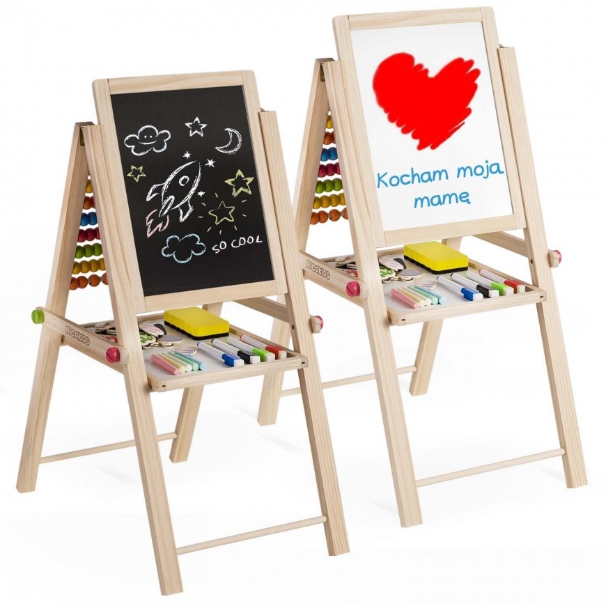 Put together a double-sided drawing board or Ricokids accessories – 2