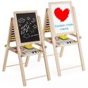Put together a double-sided drawing board or Ricokids accessories
