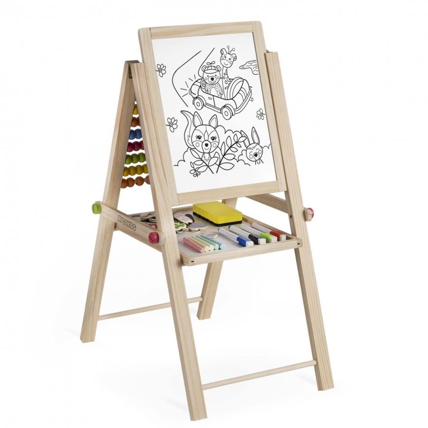 Put together a double-sided drawing board or Ricokids accessories – 4