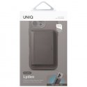 Magnetic RFID wallet UNIQ Lyden DS stand phone gray Magnetic RFID wallet UNIQ Lyden DS stand phone gray