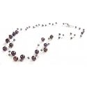 Jwl Luxury Pearls Levitating Dark Real Pearl Kaulakoru JL0325 Jwl Luxury Pearls Levitating Dark Real Pearl Kaulakoru JL0325