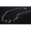 Jwl Luxury Pearls Levitating Dark Real Pearl Necklace JL0325 Jwl Luxury Pearls Levitating Dark Real Pearl Necklace JL0325