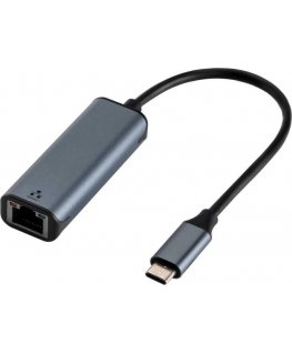 ART Adapter USB-C male Ethernet 10/100/1000Mbps RJ45 ALU 15cm oem