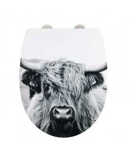 WENKO 24644100 klozeto dangtis Kieta tualeto sėdynė Termoplastikas Multi spalvos