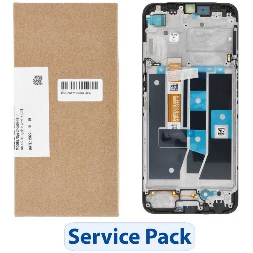 ServicePack LCD-näyttö OPPO A16s / A16 4908018:lle – 5